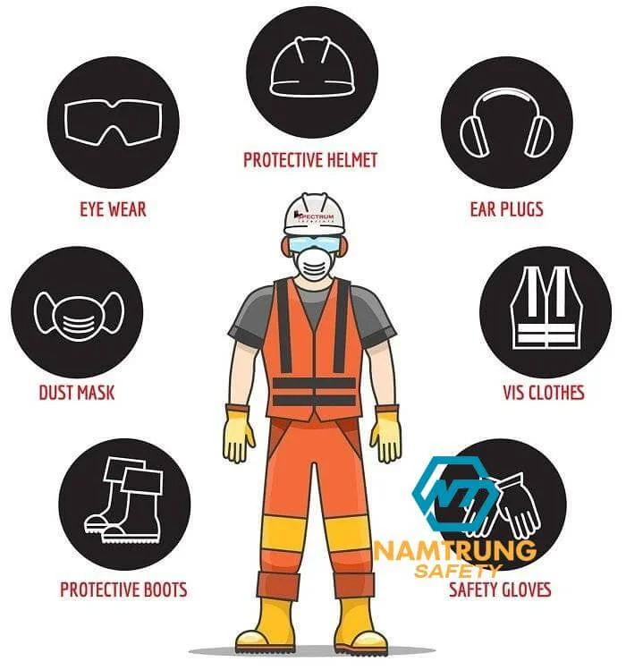 Thiết bị bảo hộ theo tiêu chuẩn Luật an toàn vệ sinh lao động